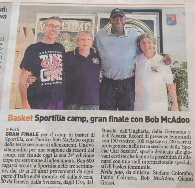 Un grande grazie a tutti i partecipanti al 24° WBSC Supercamp International Basketball School “Claudio Papini”!!