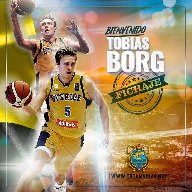 Il WBSC All Stars svedese Tobias Borg torna nella Liga Endesa spagnola!!
